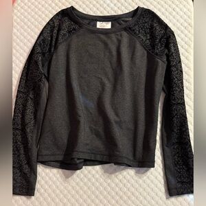 CALIA by Carrie Underwood Black Textured Top